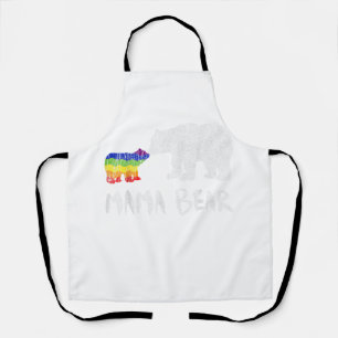 Rainbow Mama Beer altijd altijd voor altijd liefde Schort