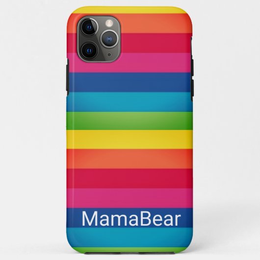 Rainbow Mama Phone Case (Achterkant)