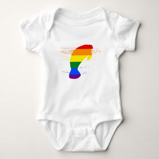 Rainbow Manatee Romper