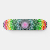 Rainbow Mandala Colorful Skateboard (Horizontaal)