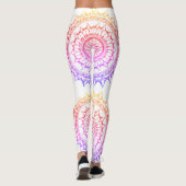 Rainbow Mandala Leggings (Achterkant)