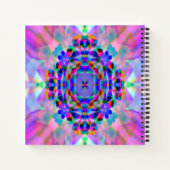 Rainbow Mandala.... Notitieboek (Achterkant)