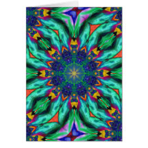 Rainbow Mandala Psychedelic Kaleidoscope