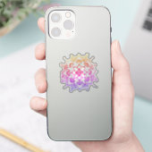 Rainbow Mandala Sticker (Telefoon)