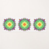 Rainbow Mandala Yogamat (Voorkant (horizontaal))
