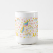Rainbow Mane Horses Coffee Mug — Cooper & Cody Koffiemok (Center)