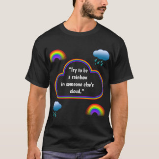 "Rainbow"-Mannen T-Shirt