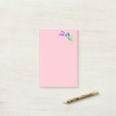 Rainbow Mantis en Toad Post-it® Notes (Op bureau)