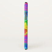 Rainbow Marble iPhone X Hoesje (Achterkant / rechts)