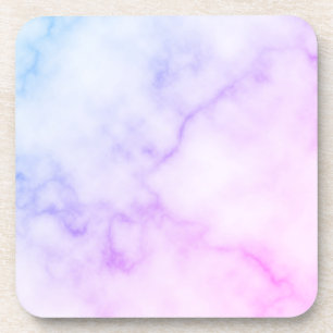 Rainbow Marble Pattern Bier Onderzetter