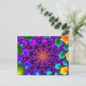 Rainbow Marigold Briefkaart (Staand voorkant)