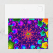 Rainbow Marigold Briefkaart (Voorkant / Achterkant)