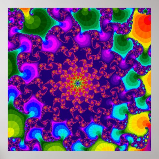 Rainbow Marigold Poster (Voorkant)