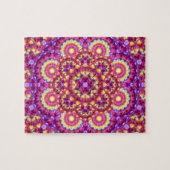 Rainbow Matrix Mandala Legpuzzel (Horizontaal)