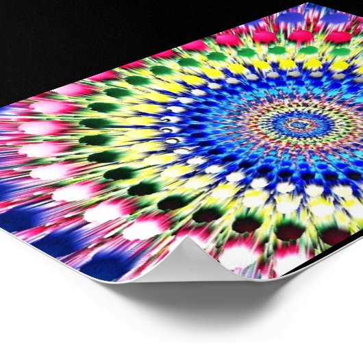 Rainbow Matrix Poster (Hoek)