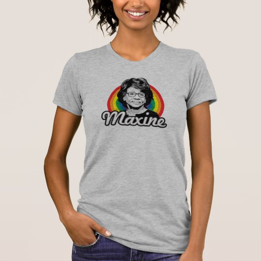 Rainbow Maxine Waters - T-shirt (Voorkant)