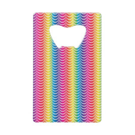 Rainbow Mermaid Pride Kredietkaart Flessenopener