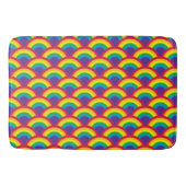 Rainbow Mermaid Scale Badmat (Voorkant)
