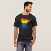 Rainbow Minnesota T-shirt (Voorkant volledig)