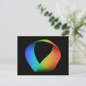 Rainbow Mobius Strip Briefkaart (Staand voorkant)