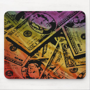 Rainbow Money Mousepad Muismat