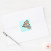 Rainbow Mosaic Butterfly Stickers (Envelop)