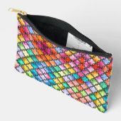 Rainbow mosaic pattern etui (Open)