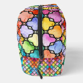 Rainbow mosaic pattern toilettasje (Rechts)