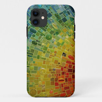 "Rainbow Mosaic Phone Case" iPhone 11 Hoesje