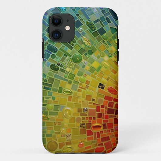 "Rainbow Mosaic Phone Case" Case-Mate iPhone Case (Achterkant)