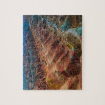 Rainbow Mountains puzzel
