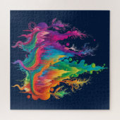 Rainbow Mountains puzzel (Horizontaal)