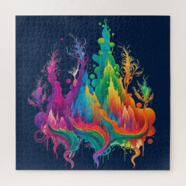 Rainbow Mountains puzzel