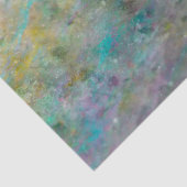 Rainbow Multi Coloured Crystal Rock Marble Party Tissuepapier (Detail)