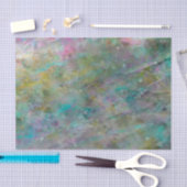 Rainbow Multi Coloured Crystal Rock Marble Party Tissuepapier (Craft)