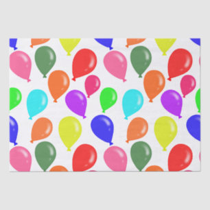 Rainbow Multicolored Birthday-ballonnen Tissuepapier