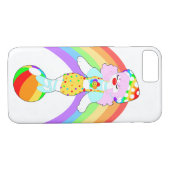 Rainbow Mushroom Clown Girl iPhone / coque ipad (Dos (Horizontal))