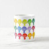 Rainbow Mushroom Coffee Mok (Center)