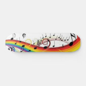 Rainbow Music Board Skateboard (Horizontaal)