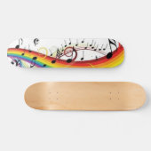 Rainbow Music Board Skateboard (Horizontaal)