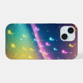 Rainbow Music Notes Galaxy Phone Case (Verso Horizontal)
