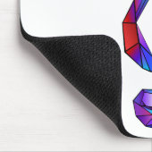 Rainbow Musical Key Muismat (Hoek)