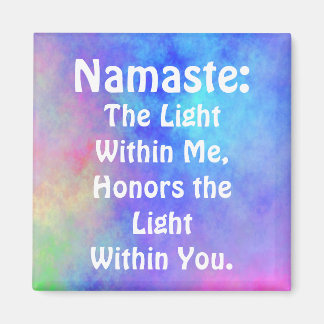 Rainbow Namaste Magnet Magneet