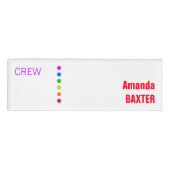 Rainbow Name Tag (Voorkant)