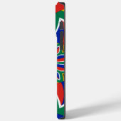 Rainbow Nation: Levendige Zuid-Afrikaanse kunstpri Case-Mate iPhone Case (Achterkant / Links)