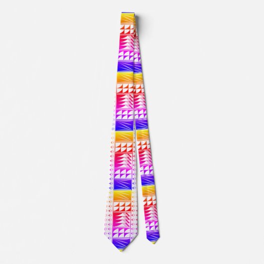 Rainbow Native Feather Blessings Cravate (Devant)