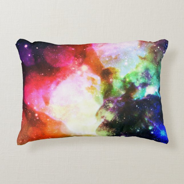 Rainbow Nebula Galaxy Coussin (Devant)