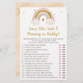 Rainbow Neutral Gold Raad die zei dat het gaam was (Voorkant / Achterkant)