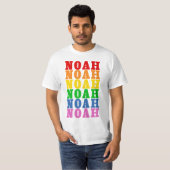 Rainbow Noah T-shirt (Voorkant volledig)