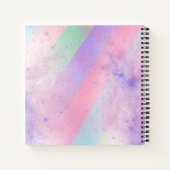 Rainbow notitieboek - Aanpassen (Achterkant)